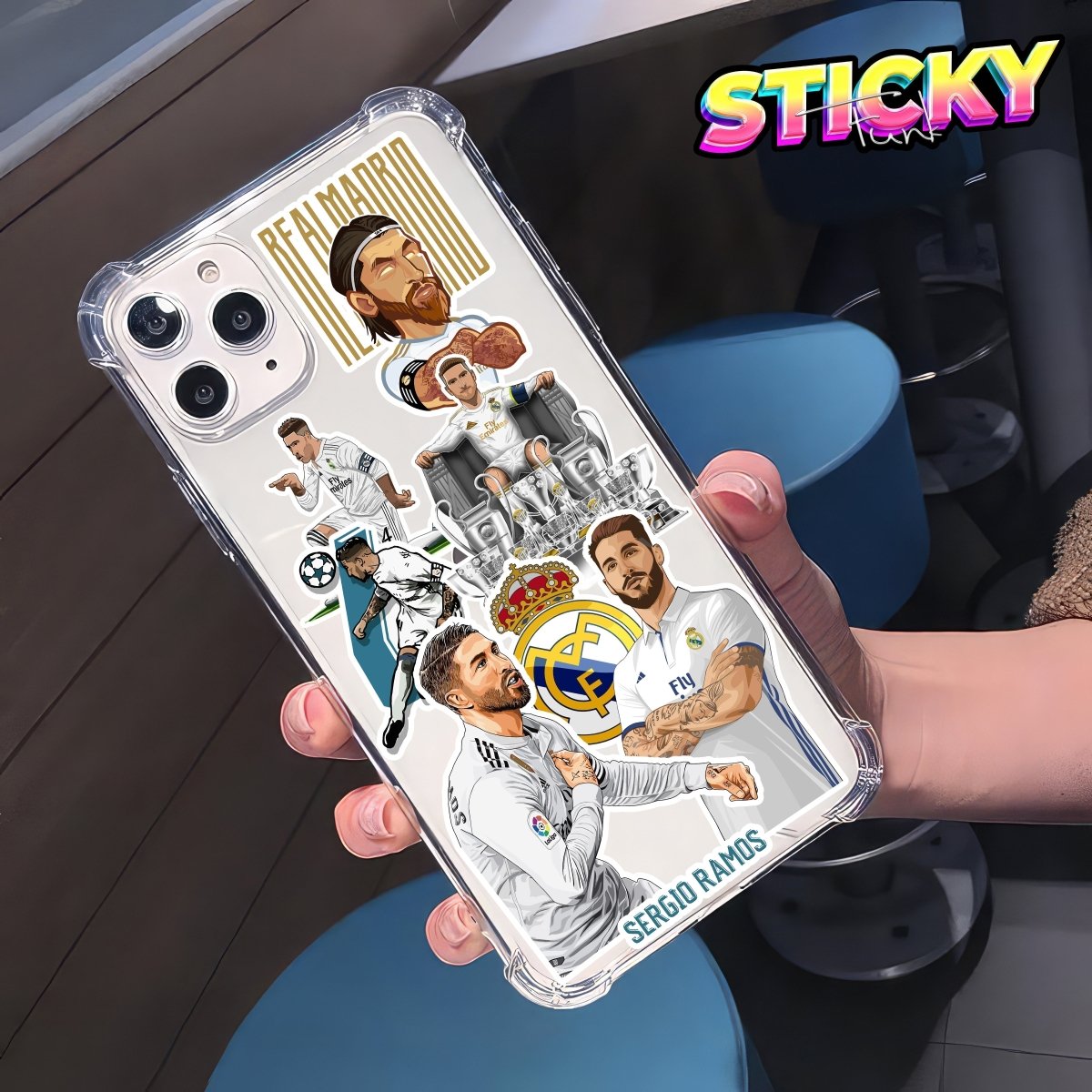 SERGIO RAMOS MINI STICKERS SHEET