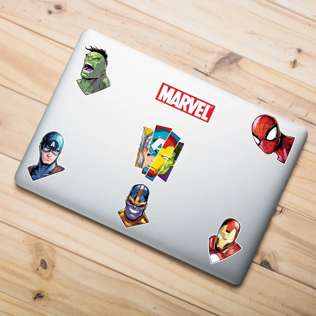 MARVELS MINI STICKERS SHEET - stickyfunk premium stickers