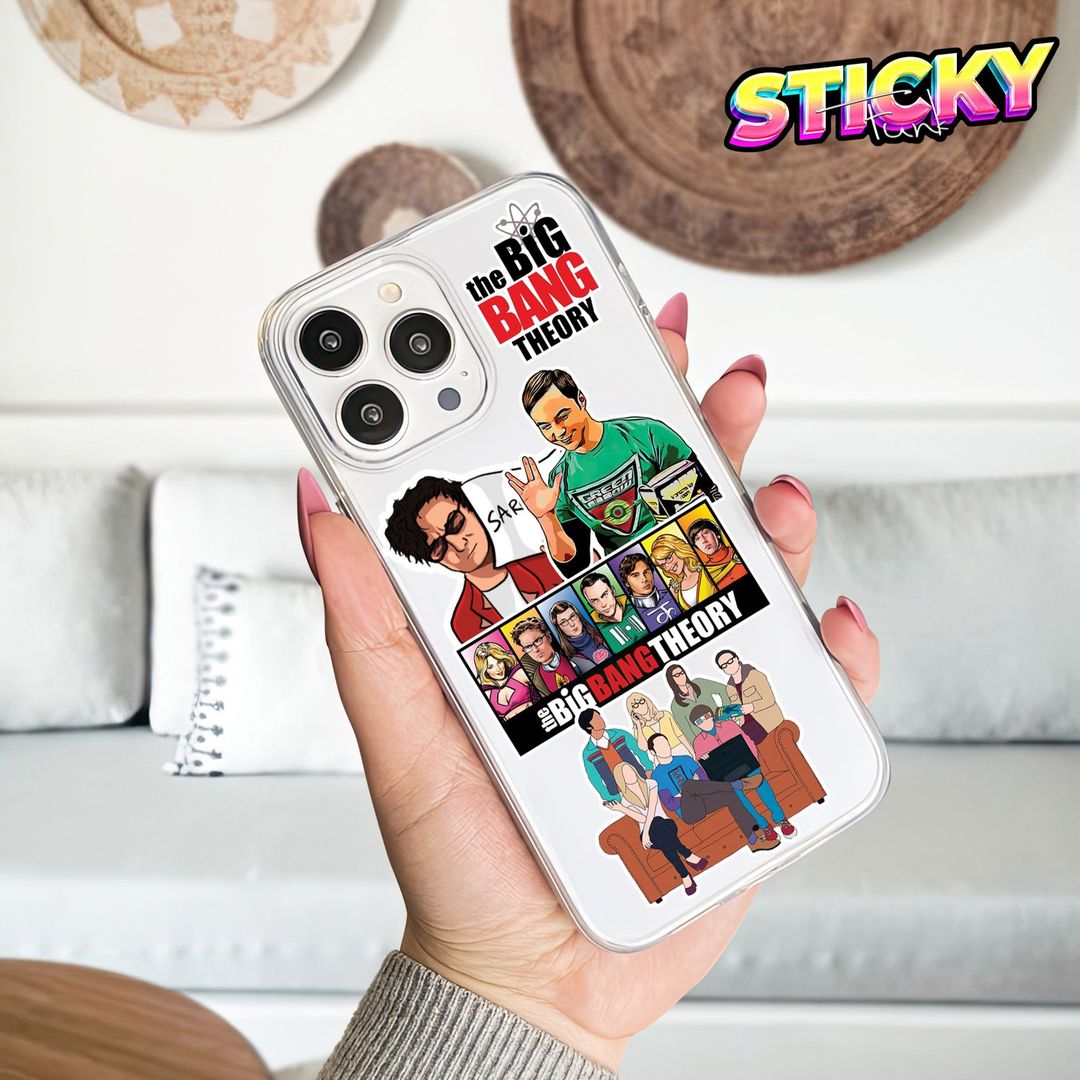 THE BIG BANG THEORY MINI STICKERS SHEET - stickyfunk premium stickers
