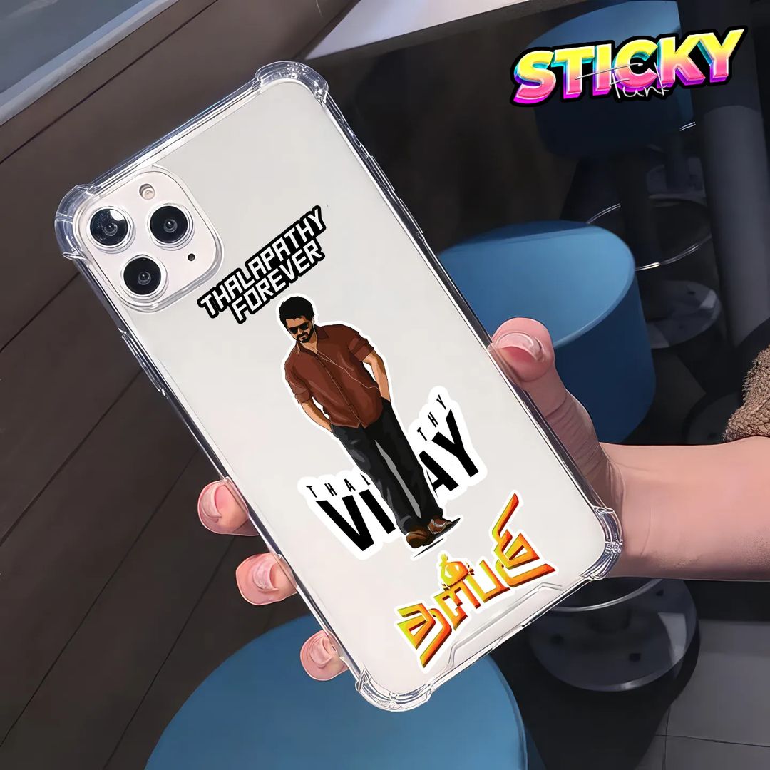 THALAPATHY VIJAY MINI STICKERS SHEET - stickyfunk premium stickers