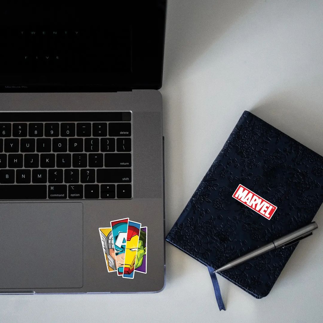 MARVELS MINI STICKERS SHEET - stickyfunk premium stickers