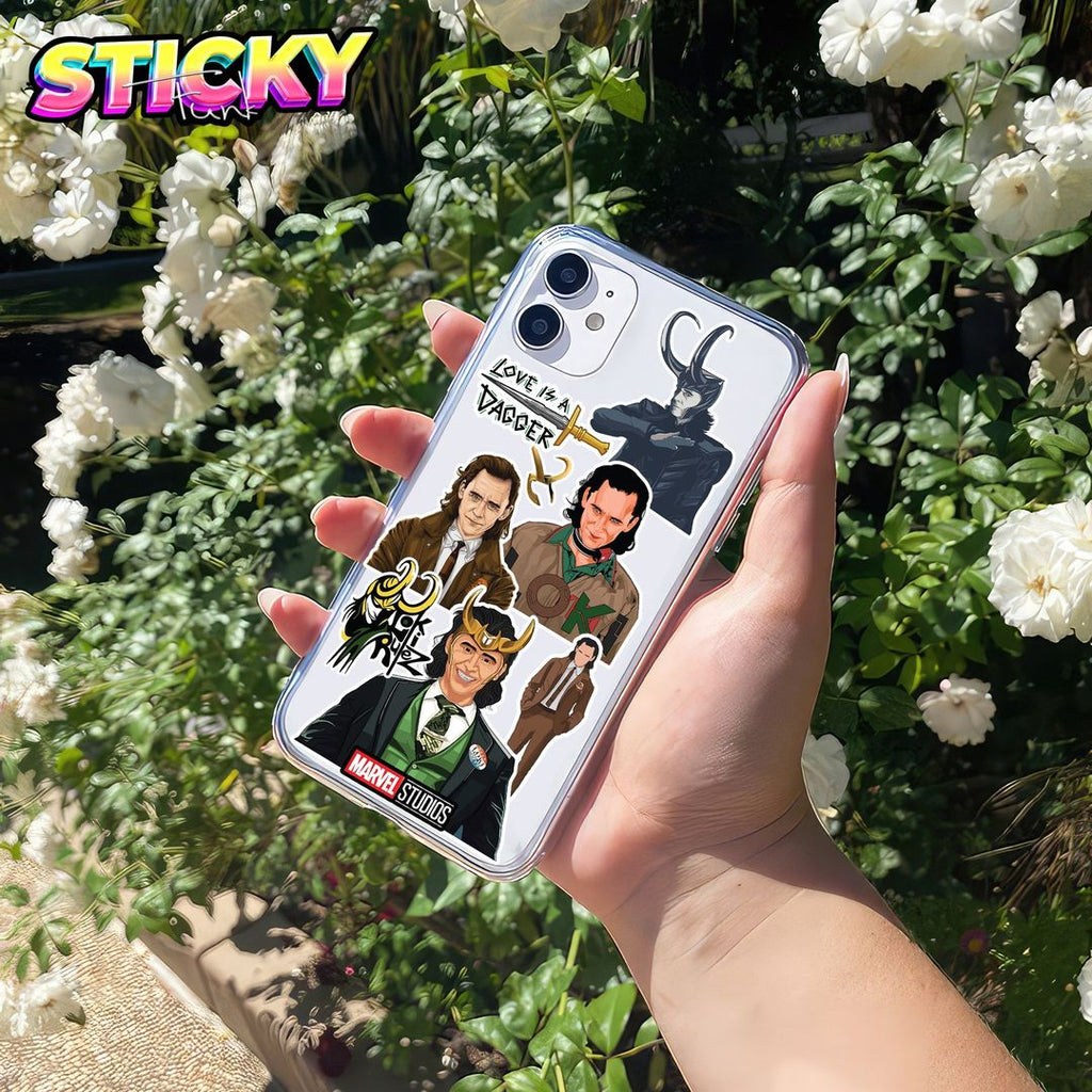 LOKI MINI STICKERS SHEET - stickyfunk premium stickers