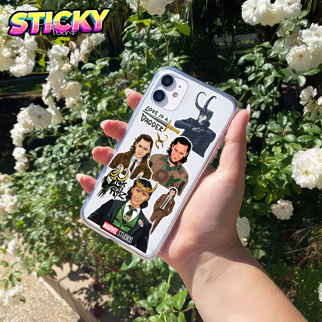 LOKI MINI STICKERS SHEET - stickyfunk premium stickers