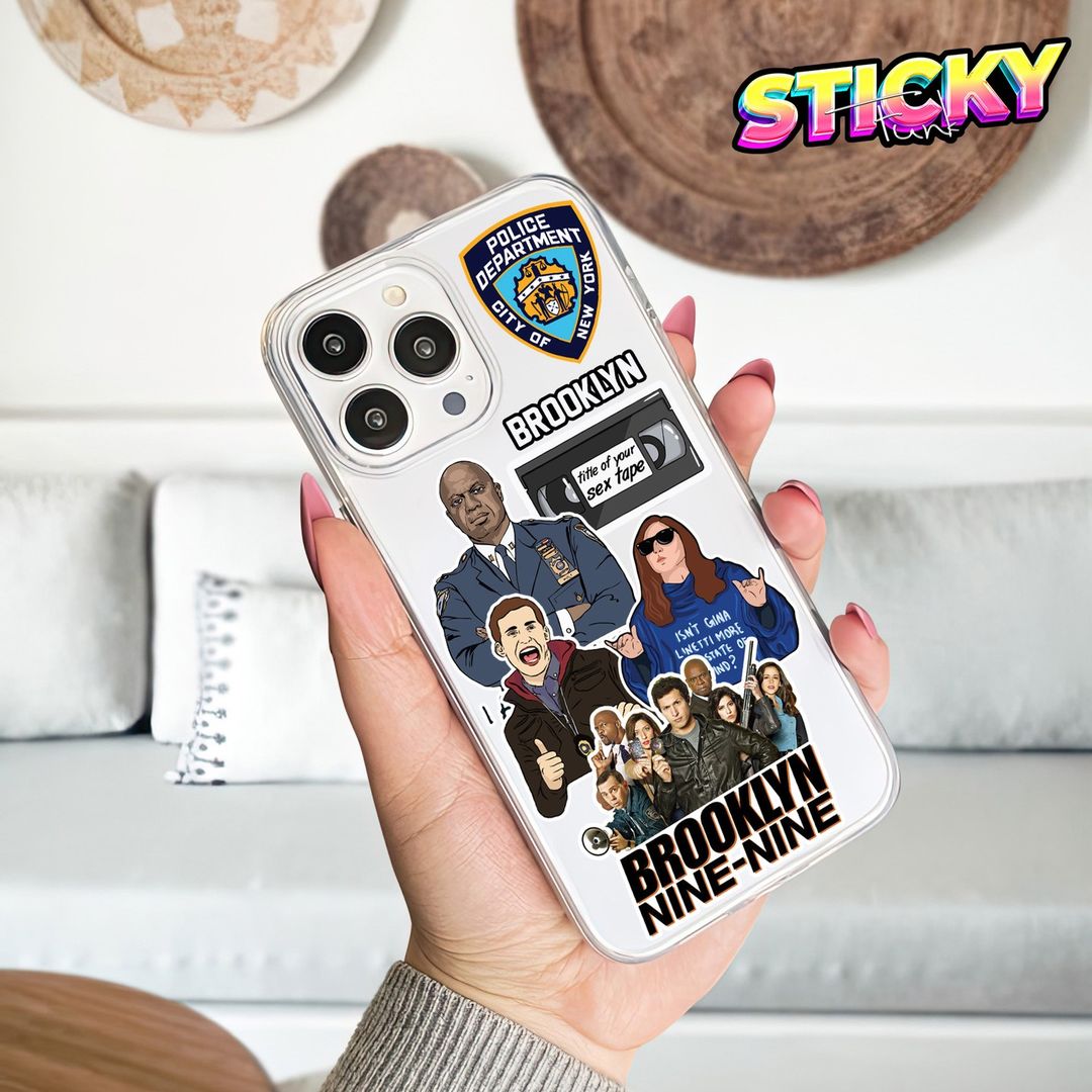 BROOKLYN 99 MINI STICKERS SHEET - stickyfunk premium stickers