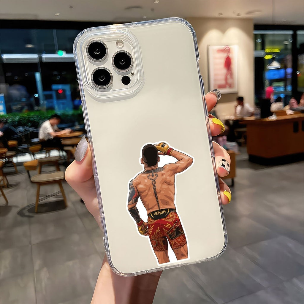 Ilia Topuria Sticker 6 - stickyfunk premium stickers