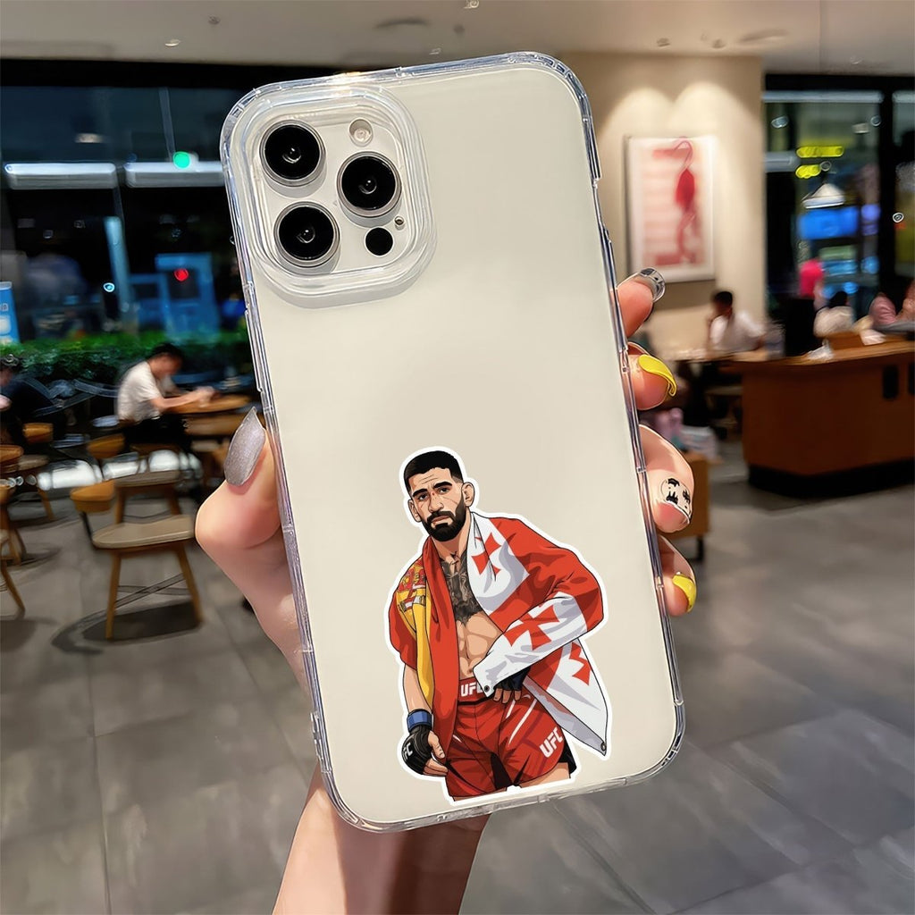 Ilia Topuria Sticker 3 - stickyfunk premium stickers