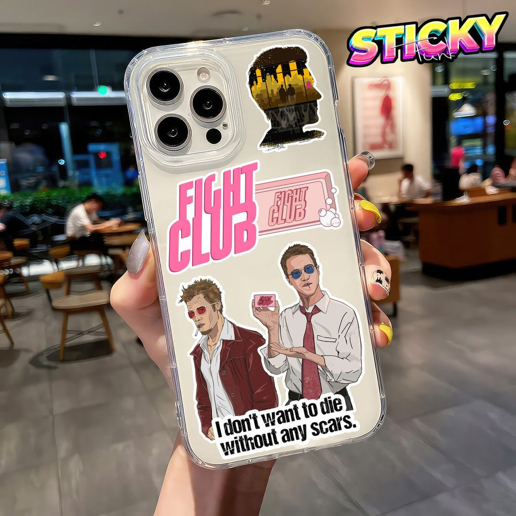FIGHT CLUB MINI STICKERS SHEET - stickyfunk premium stickers
