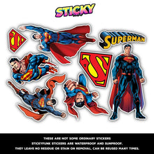 SUPERMAN MINI STICKERS SHEET