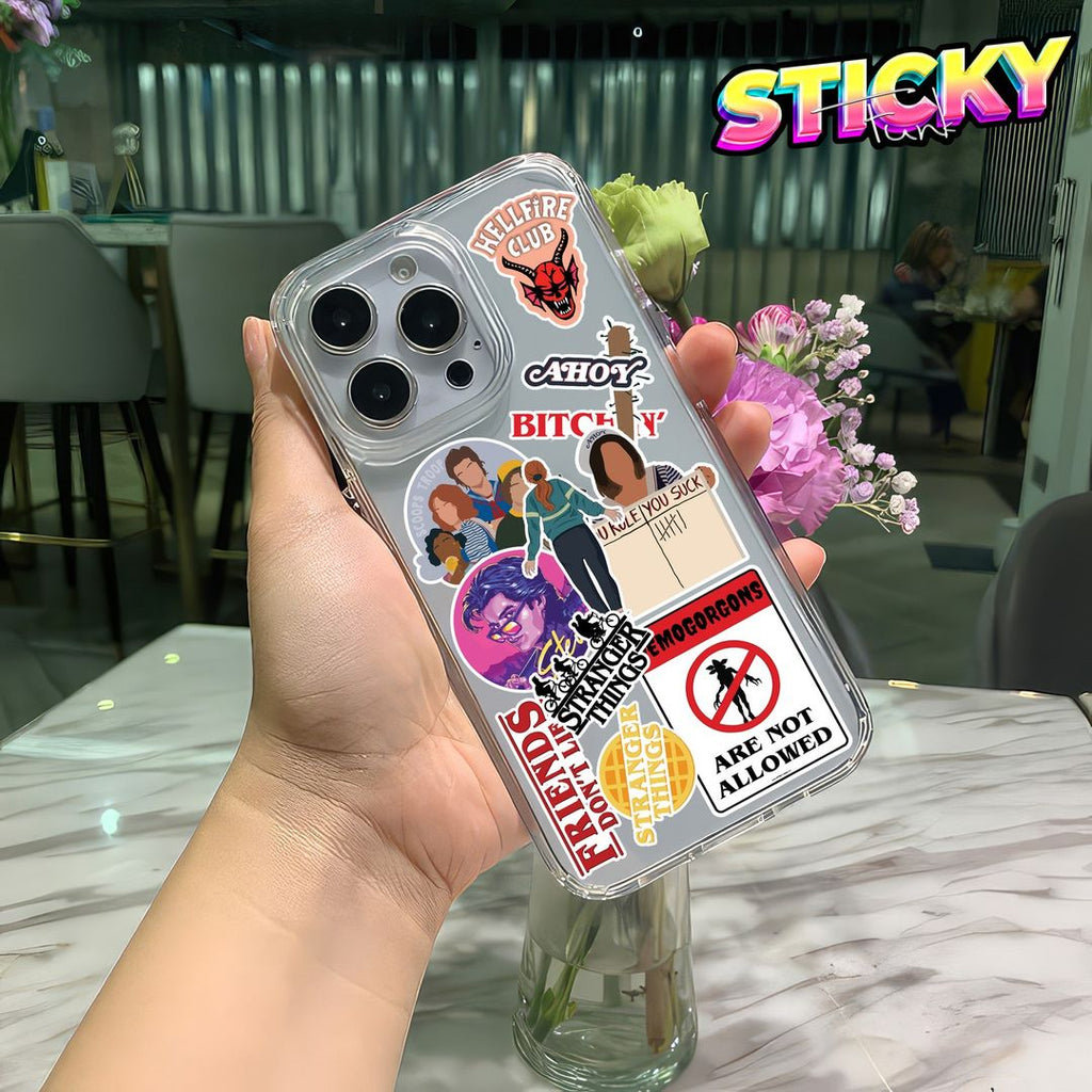 STRANGER THINGS MINI STICKERS SHEET - stickyfunk premium stickers