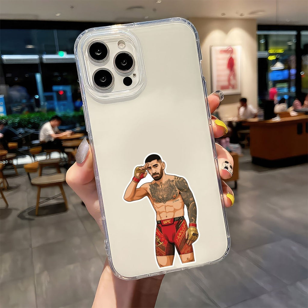 Ilia Topuria Sticker 5 - stickyfunk premium stickers