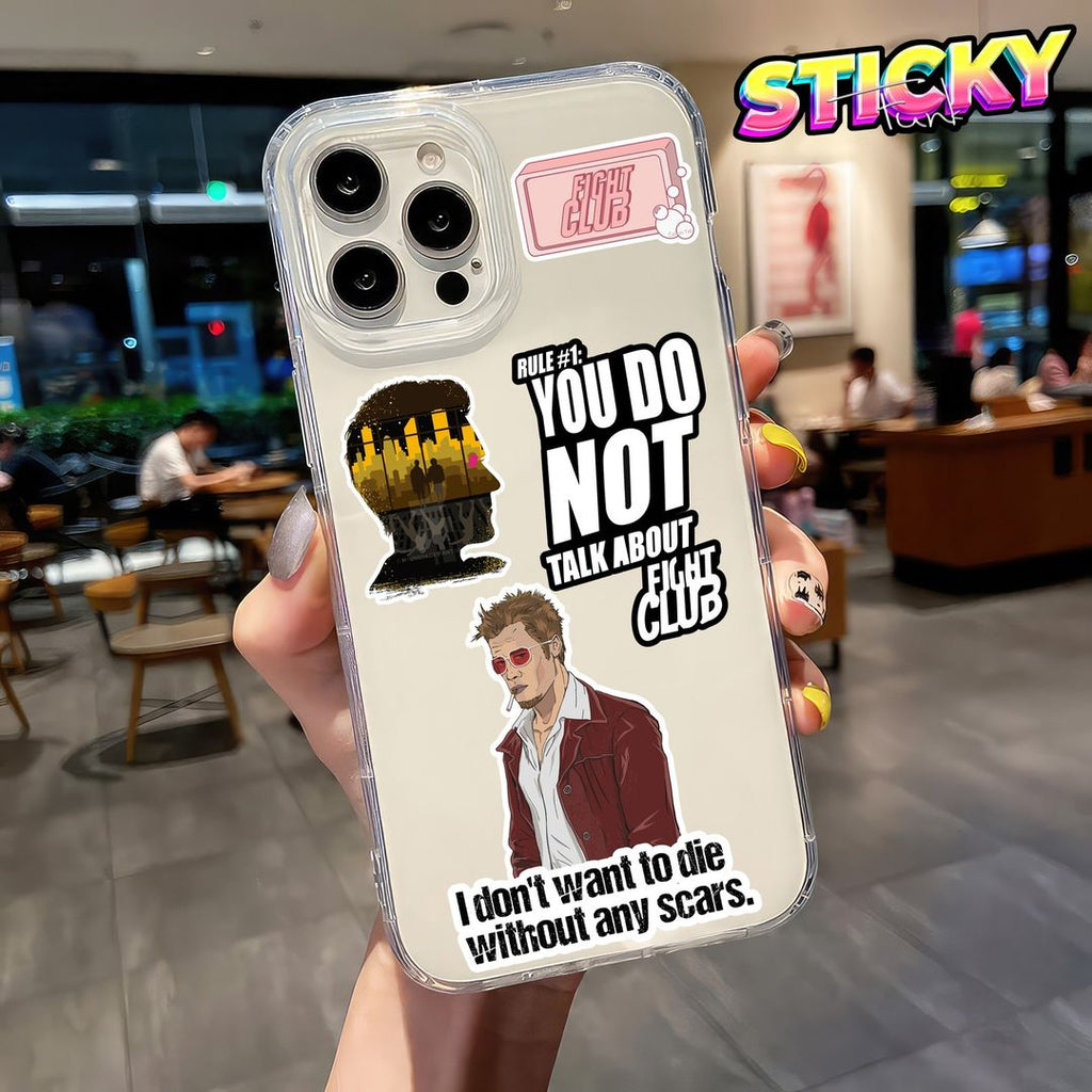 FIGHT CLUB MINI STICKERS SHEET - stickyfunk premium stickers