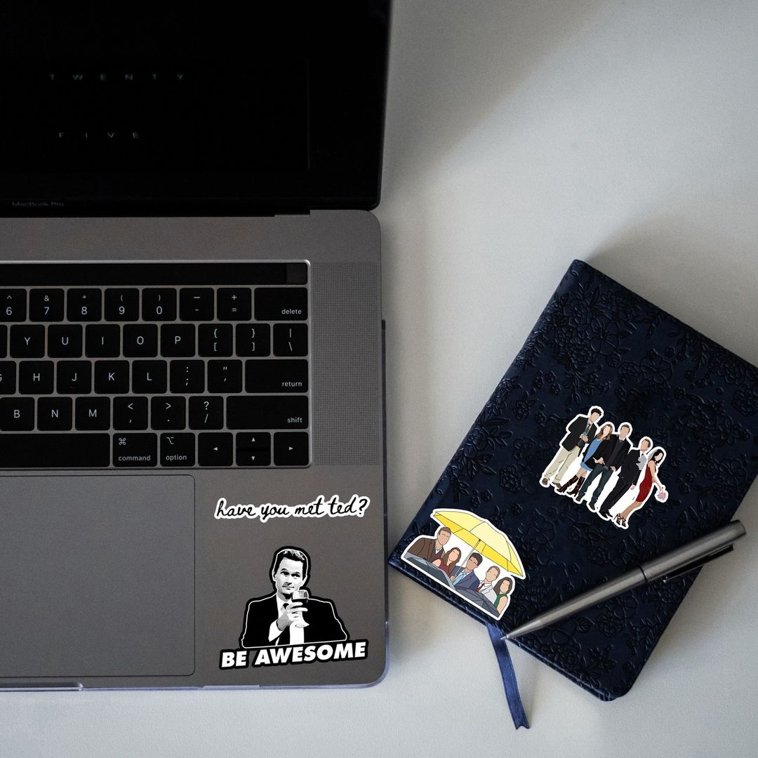 HOW I MET YOUR MOTHER MINI STICKERS SHEET - stickyfunk premium stickers