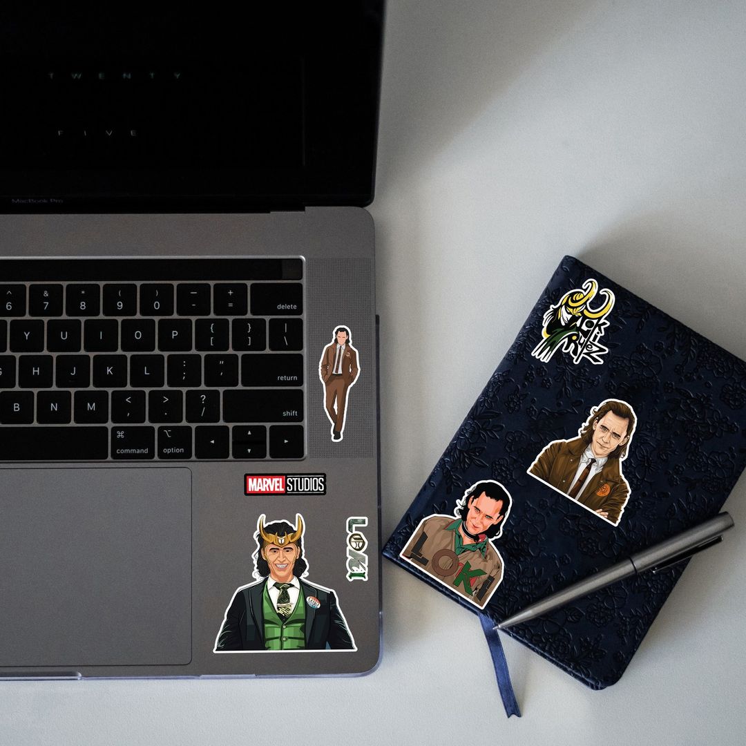 LOKI MINI STICKERS SHEET - stickyfunk premium stickers