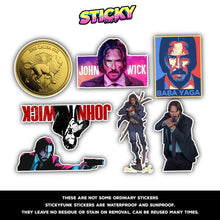 JOHN WICK MINI STICKERS SHEET