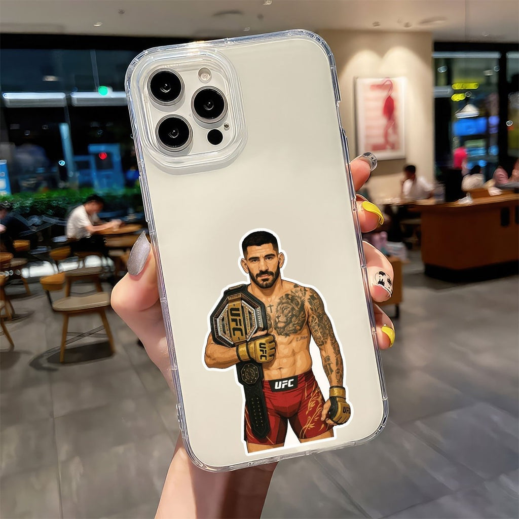 Ilia Topuria Sticker 1 - stickyfunk premium stickers