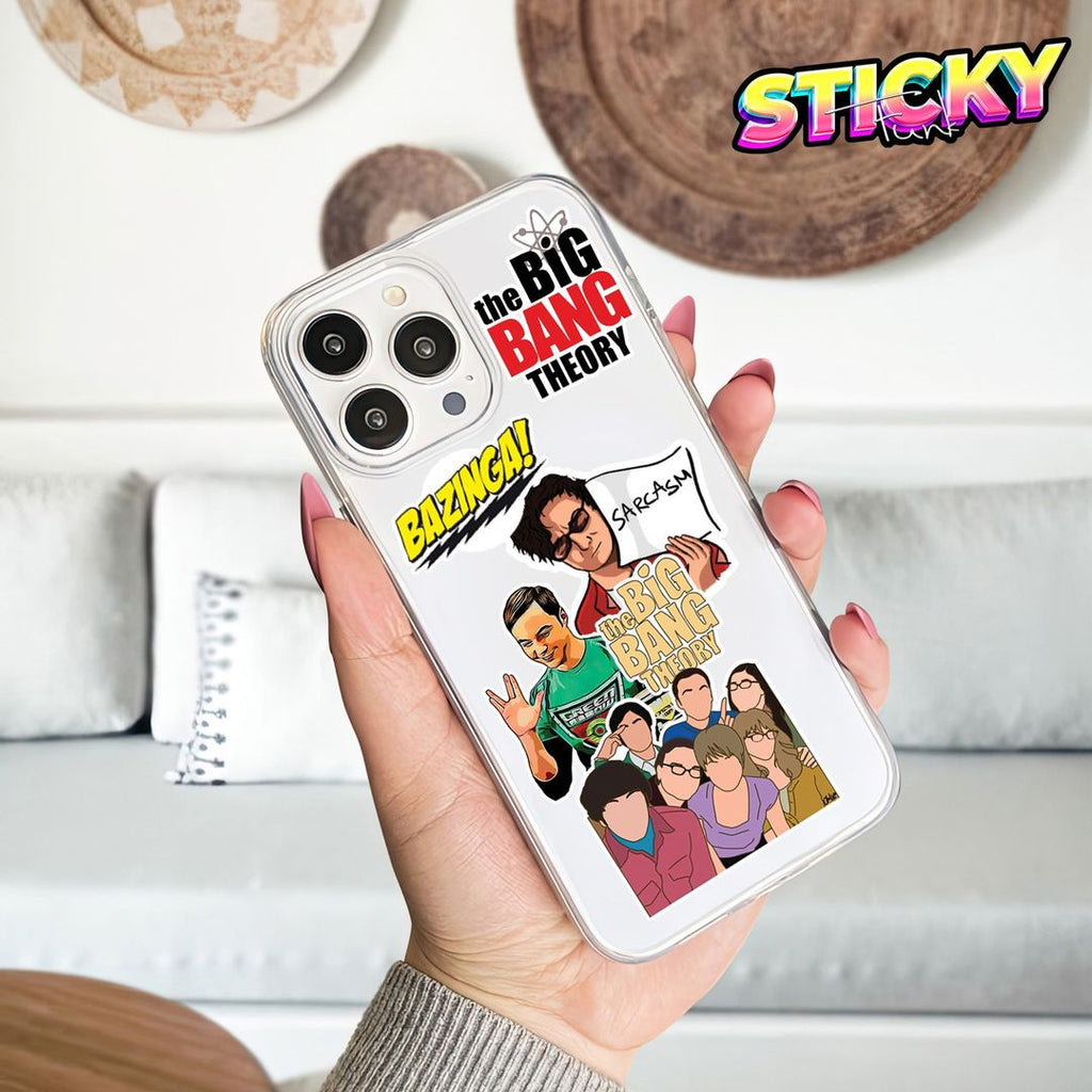 THE BIG BANG THEORY MINI STICKERS SHEET - stickyfunk premium stickers