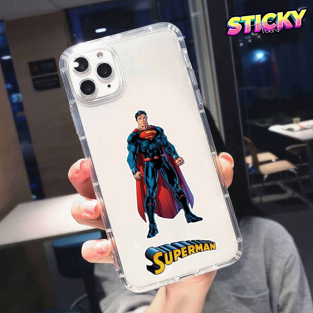 SUPERMAN MINI STICKERS SHEET - stickyfunk premium stickers