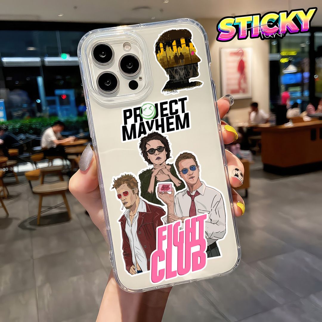 FIGHT CLUB MINI STICKERS SHEET - stickyfunk premium stickers