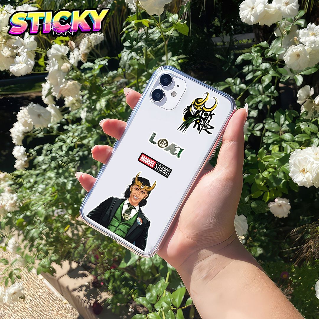 LOKI MINI STICKERS SHEET - stickyfunk premium stickers