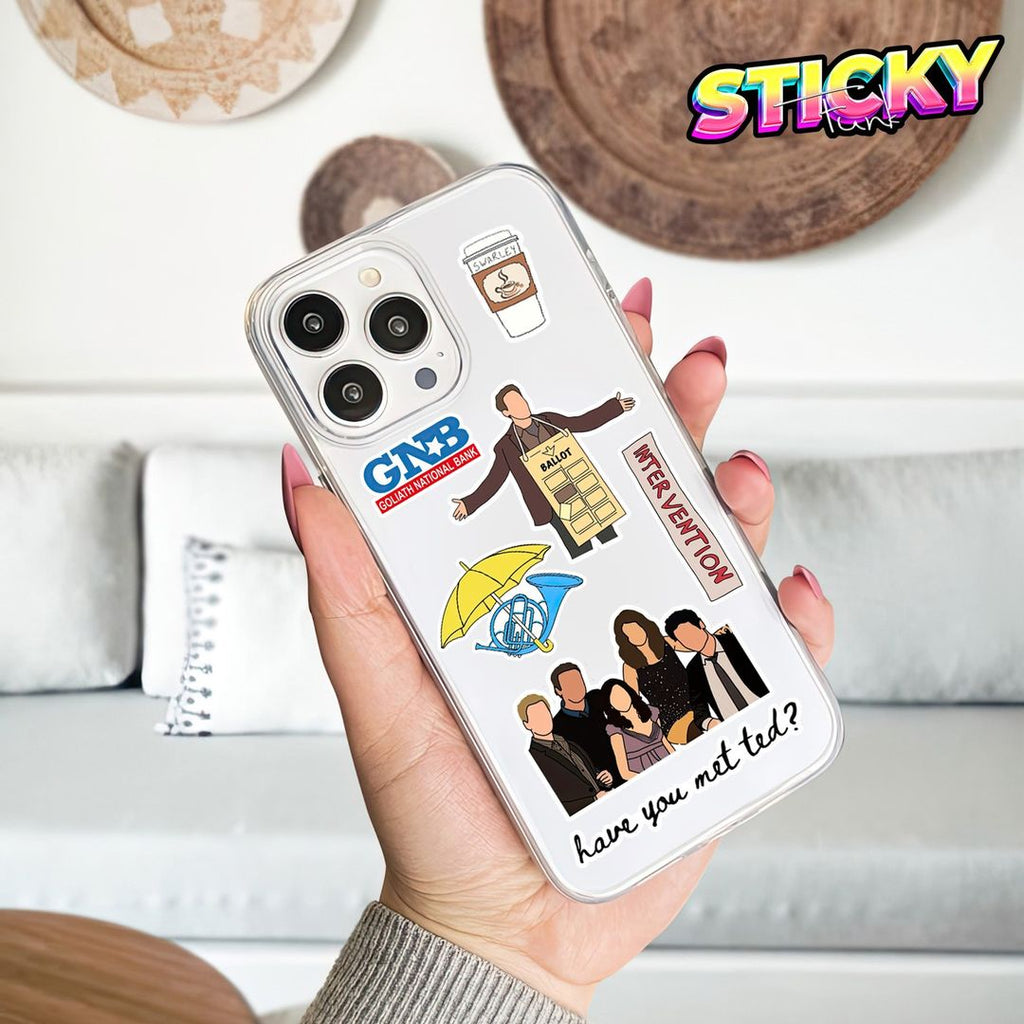 HOW I MET YOUR MOTHER MINI STICKERS SHEET - stickyfunk premium stickers