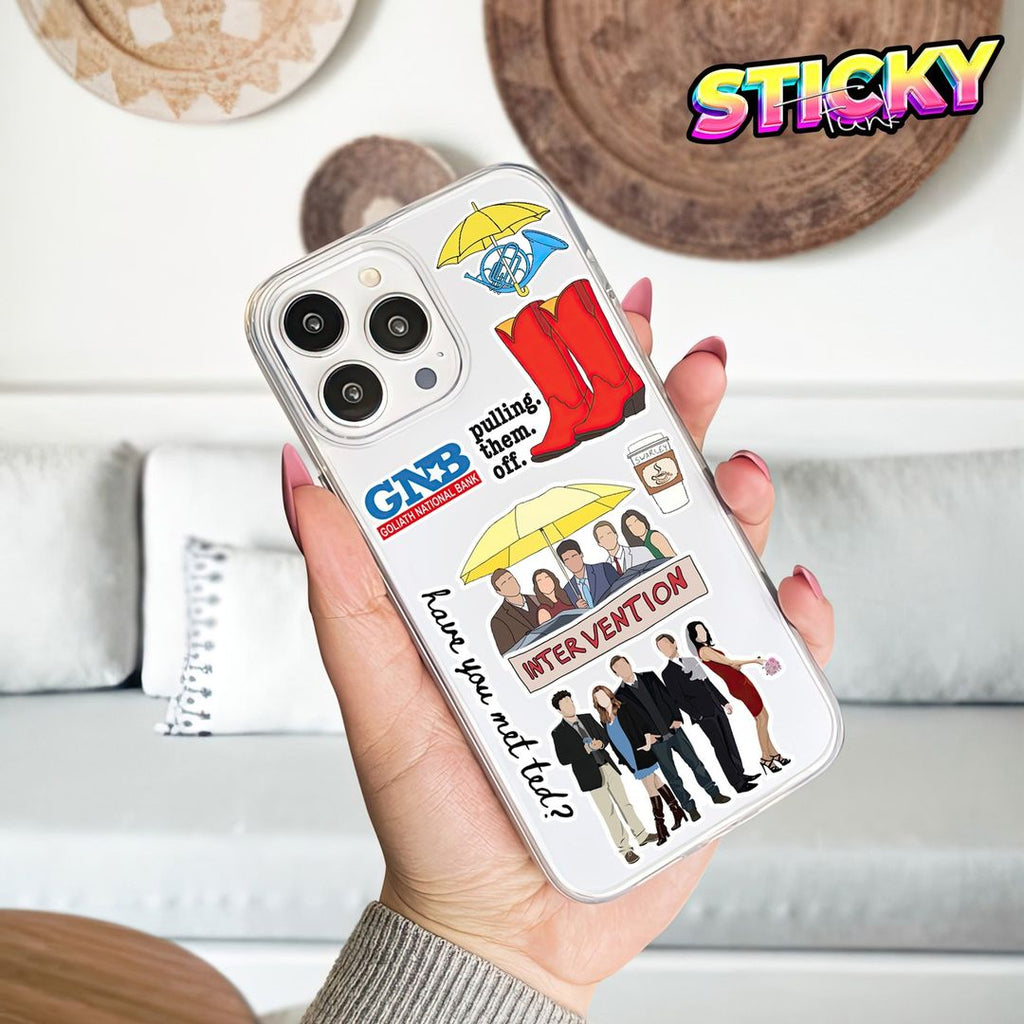 HOW I MET YOUR MOTHER MINI STICKERS SHEET - stickyfunk premium stickers