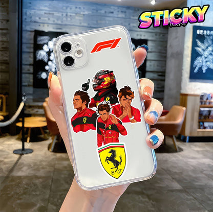 CARLOS SAINZ JR. MINI STICKERS SHEET - stickyfunk premium stickers