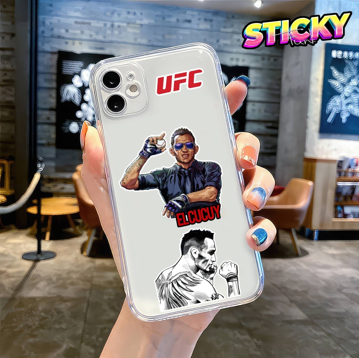 TONY FERGUSON MINI STICKERS SHEET - stickyfunk premium stickers