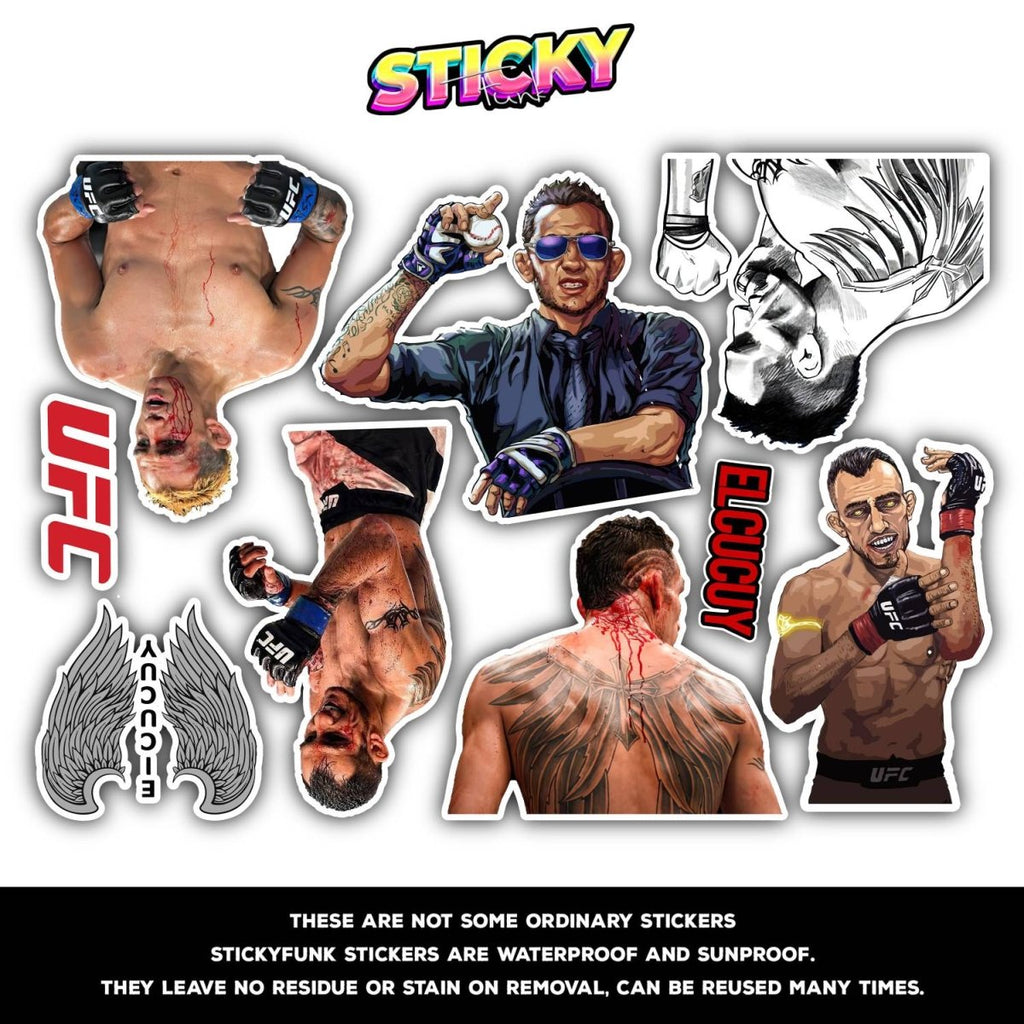 TONY FERGUSON MINI STICKERS SHEET - stickyfunk premium stickers