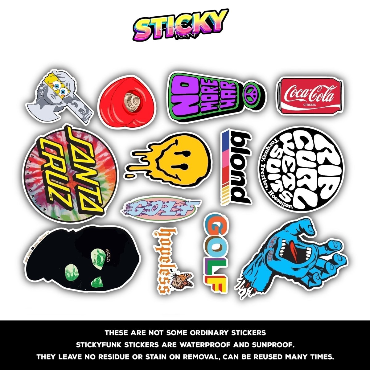 FUNKY - stickyfunk premium stickers